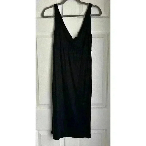 Diane Von Furstenberg Womens Sleeveless Cowl Neck Dress NWT Black Size 4 - Picture 1 of 5